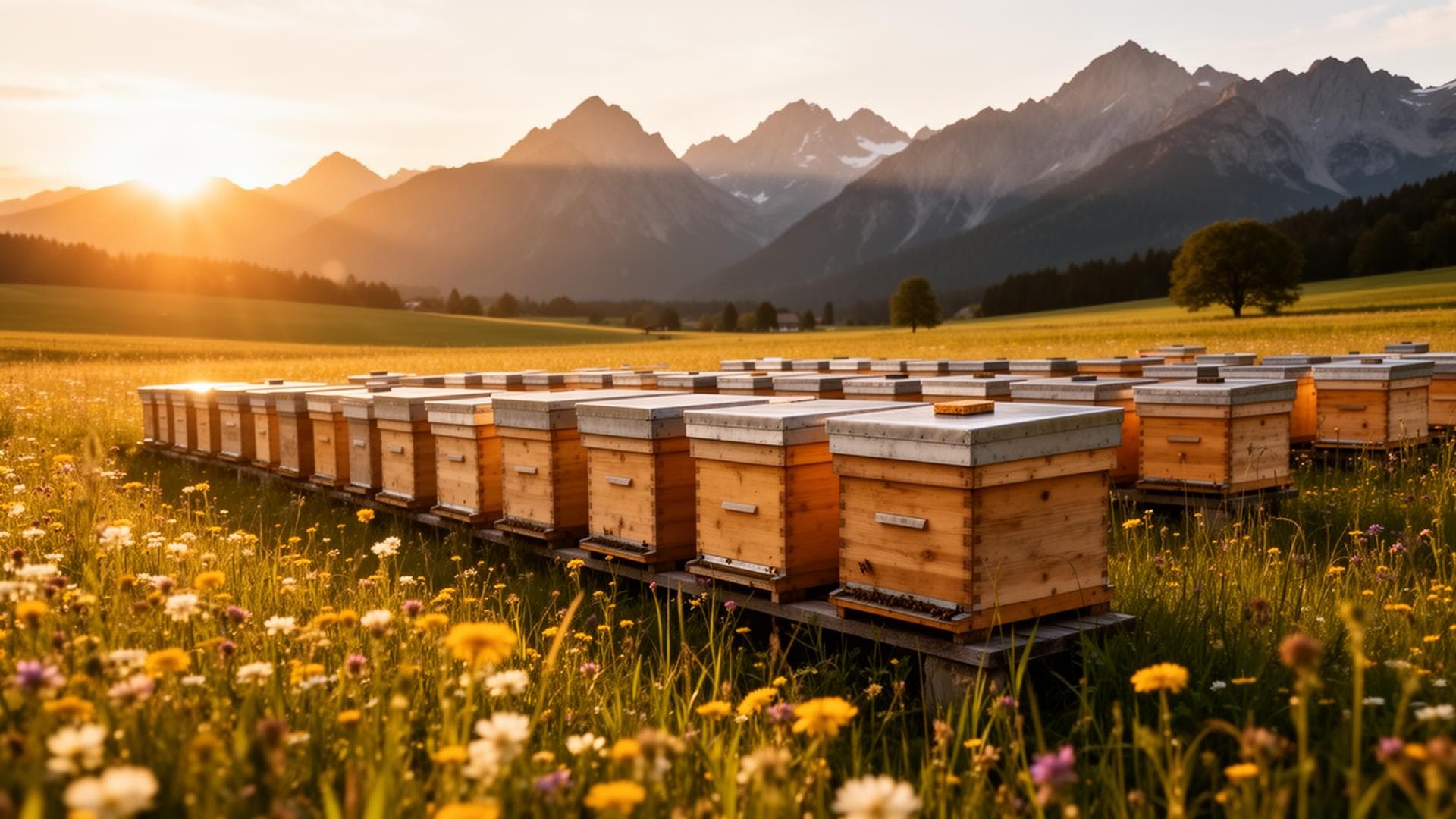 NectaBee apiaries — migration-based beekeeping in flowering fields